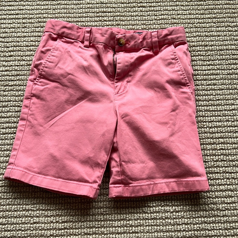 Vineyard Vines size 7 Boys' Breaker Shorts Nantucket Red with adjustable waist